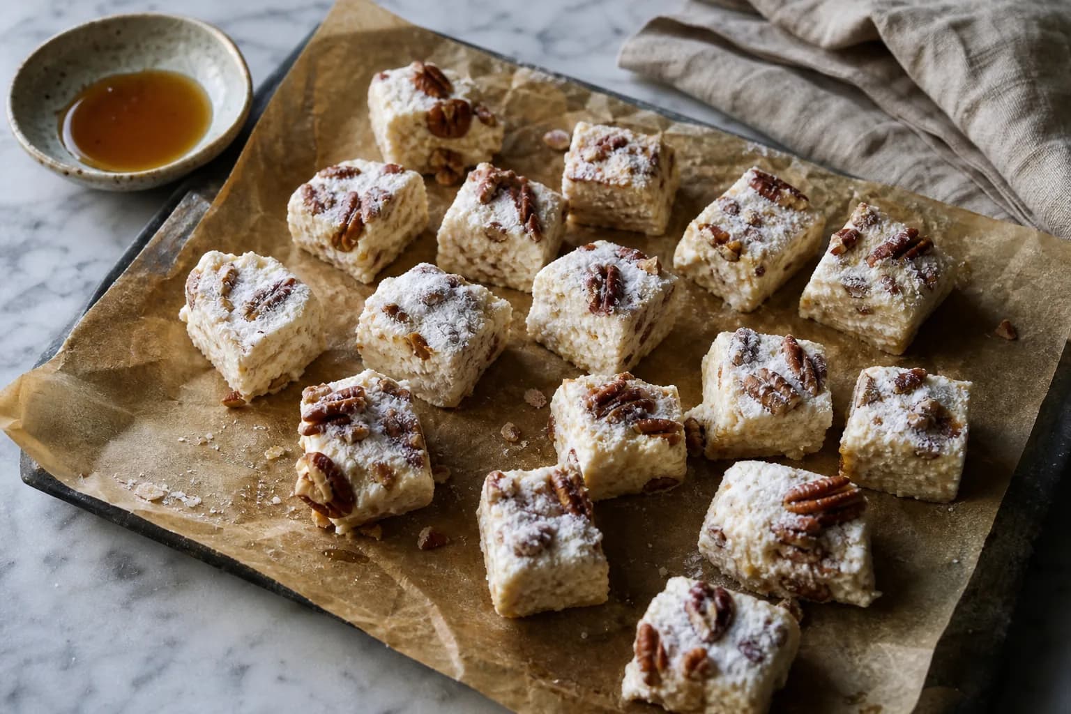 American Maple Pecan Frozen Cottage Cheese Bites