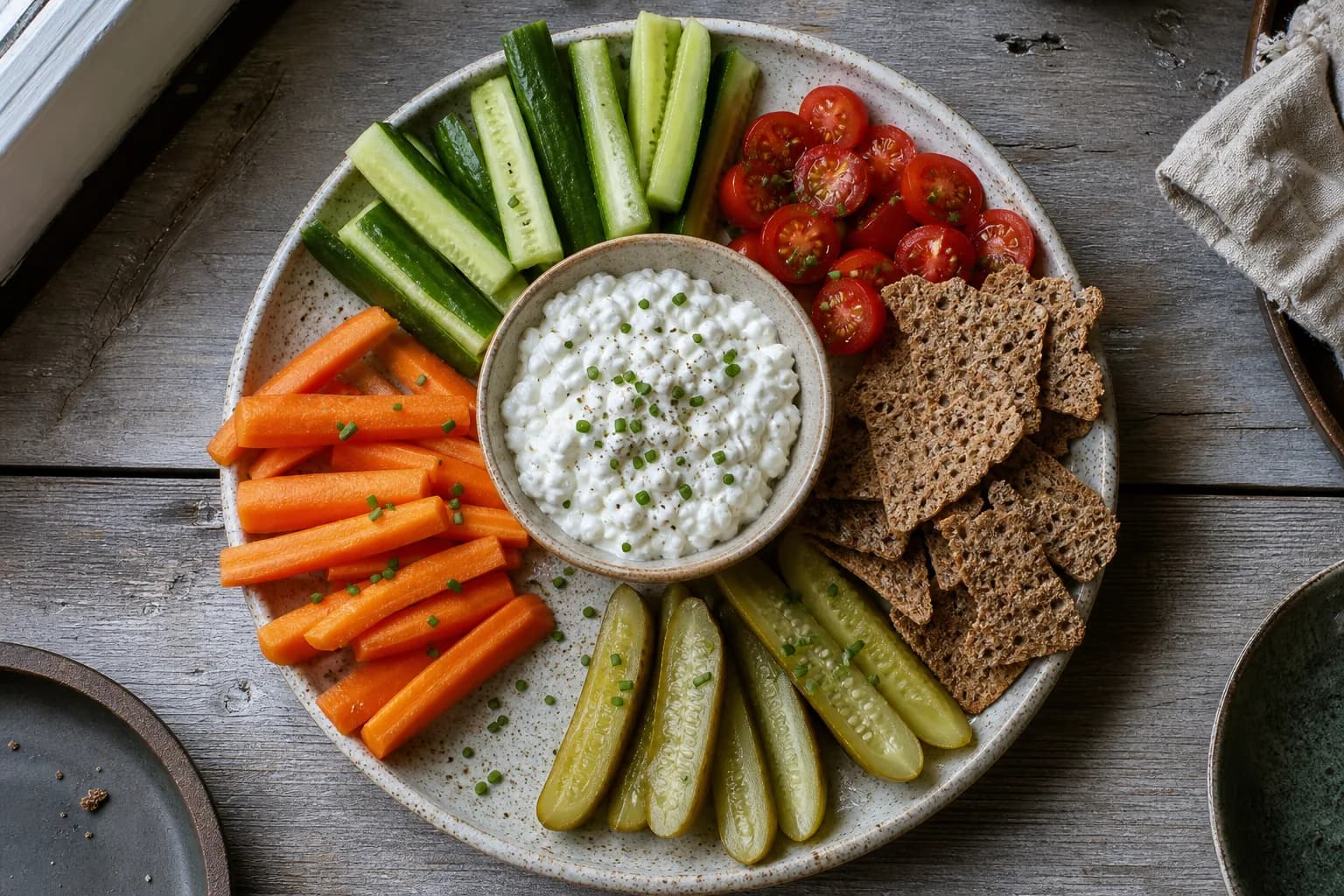 Cottage Cheese Ranch Crunch Box